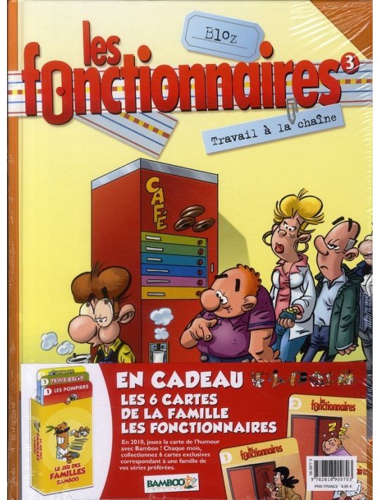 les fonctionnaires tome 3 jeu des familles bamboo main product photo