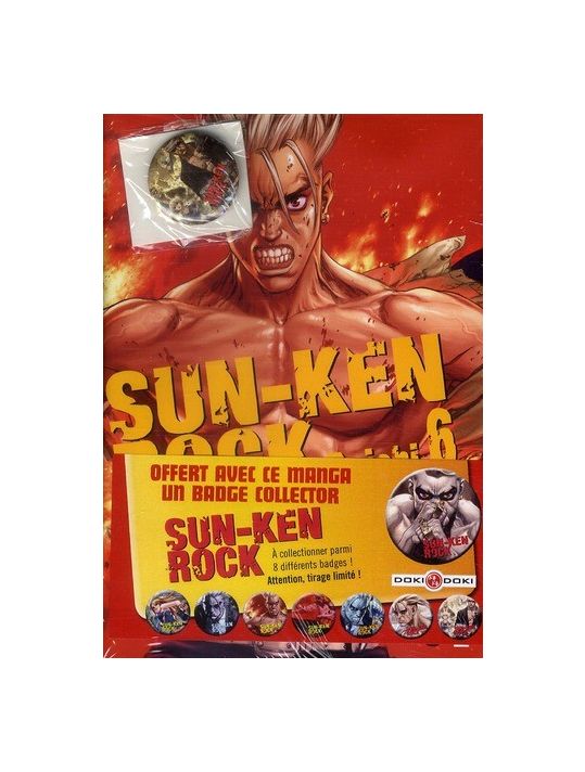 sun-ken rock tome 6 + badge offert main product photo