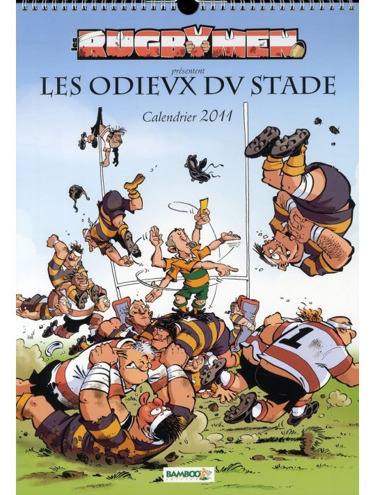 les rugbymen ; calendrier 2011 main product photo