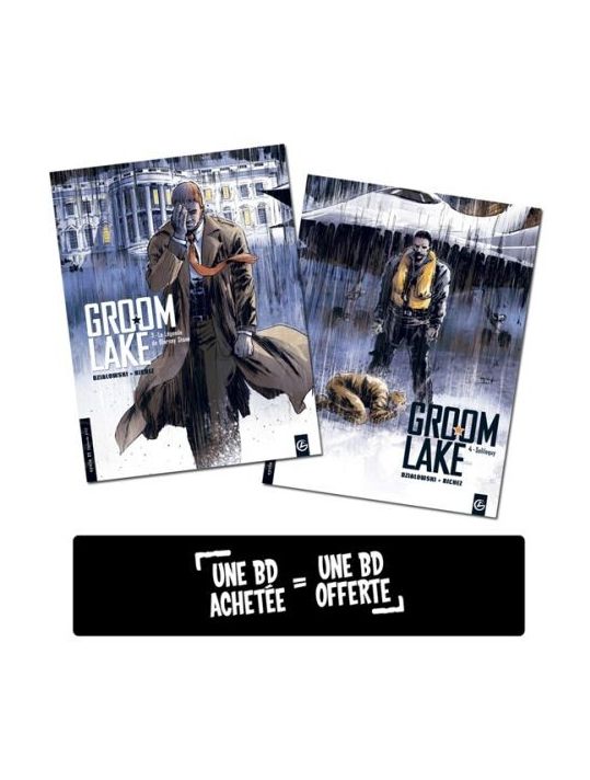 Pack Découverte Groom lake tome 3 + tome 4 offert main product photo