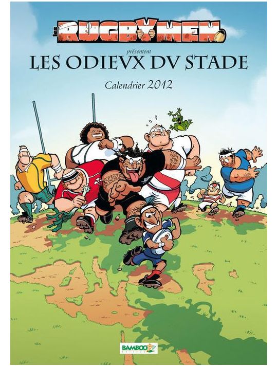 les Rugbymen ; calendrier 2012 main product photo