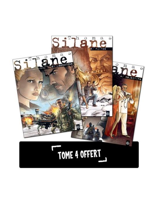 Thomas Silane - pack tome 4 à tome 6 main product photo