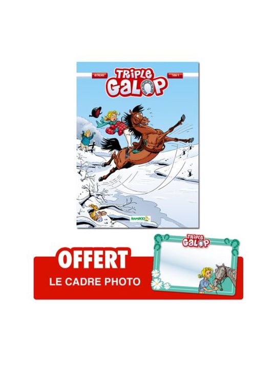 triple galop tome 4 - cadre photo offert ! main product photo