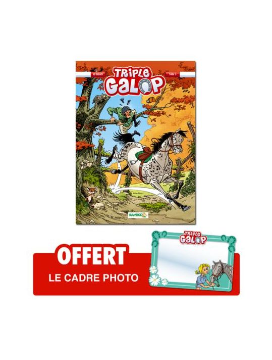 triple galop tome 5 - cadre photo offert ! main product photo