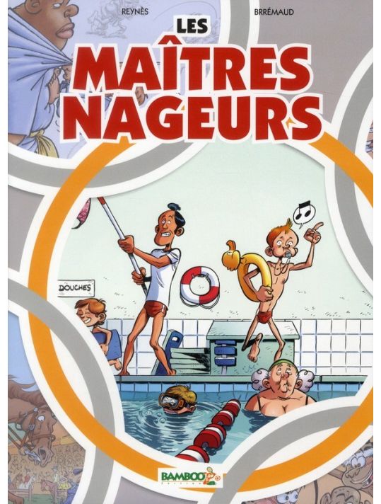 les maîtres nageurs tome 2 - jaquette spéciale JO main product photo