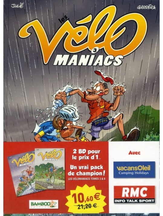 les vélomaniacs - pack promo tome 3 et tome 6 main product photo