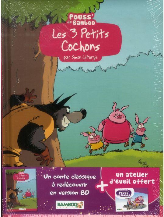 les 3 petits cochons main product photo
