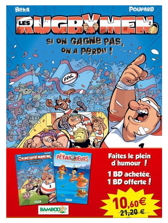 Les Rugbymen Tome 2 ; Les Pétanqueurs Tome 4 main product photo