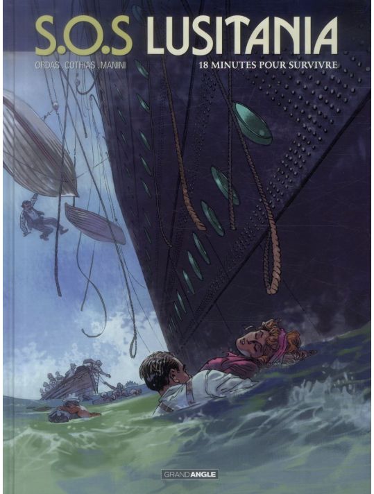 S.O.S Lusitania tome 2 - 18 minutes pour survivre main product photo
