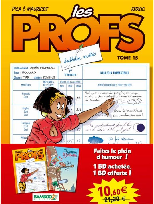 Pack découverte : les profs tome 15 + Roméo et Juliette tome 1 main product photo