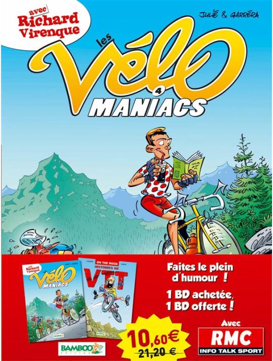 Pack découverte : les vélomaniacs tome 4 + on the rock main product photo