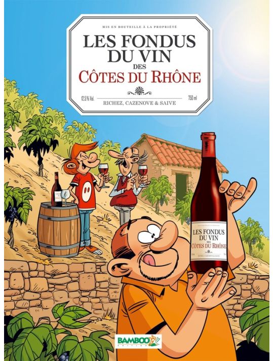 Les Fondus du vin - Côtes du Rhône main product photo