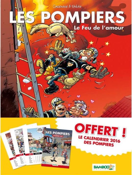 Les Pompiers tome 3 - pack calendrier 2016 main product photo