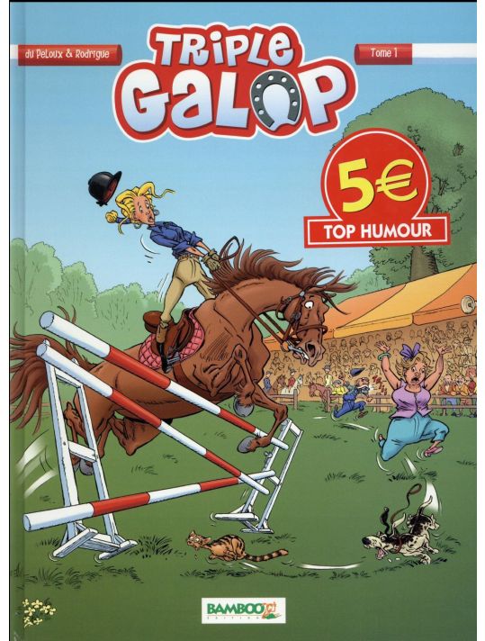 Triple Galop tome 1 - Top Humour 2016 main product photo