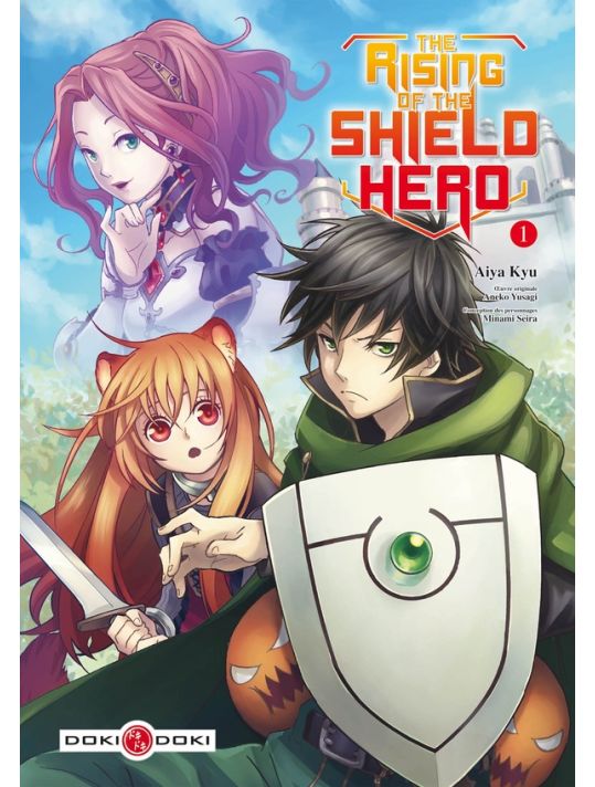 The rising of the shield hero tome 1 main product photo