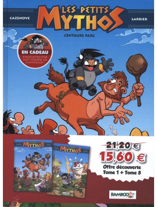 Les petits mythos - starter pack tomes 1 et 8 main product photo