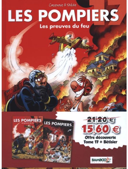 Les pompiers - starter pack bêtisier + tome 17 main product photo