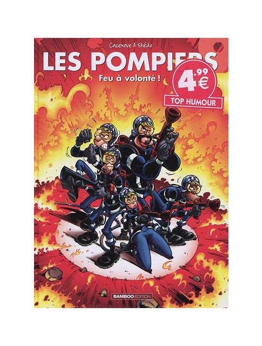 Les pompiers tome 9 - top humour 2018 main product photo