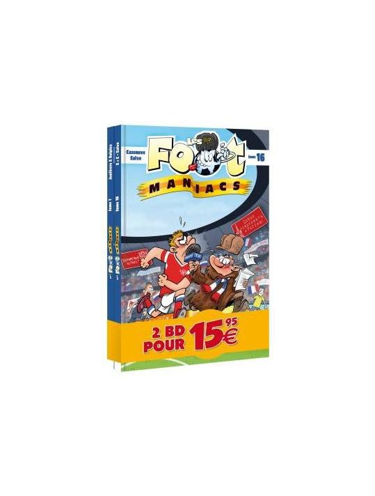 Les foot maniacs - pack découverte tome 1 + tome 16 main product photo