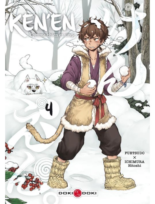 Ken'en - comme chien et singe tome 4 main product photo