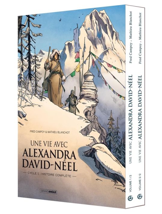 Une vie avec Alexandra David-Néel - coffret tomes 1 + 2 main product photo