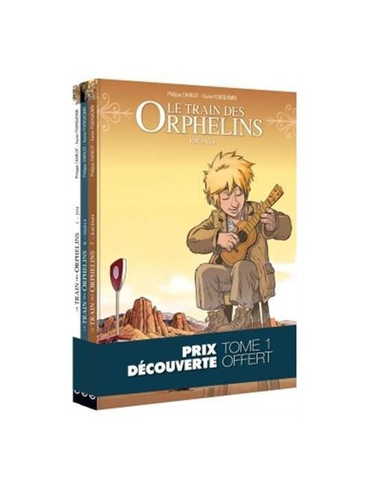 Le train des orphelins - pack découverte tomes 1 + 7 + 8 main product photo