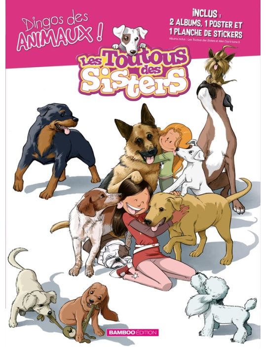 Les sisters / Mes cop's - écrin spécial animaux main product photo