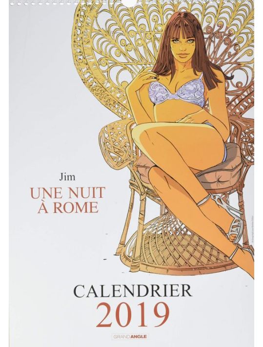Une nuit à Rome - calendrier 2019 main product photo