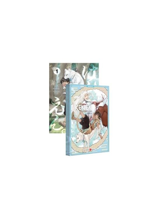 Ken'en - comme chien et singe tome 1 + carnet offert main product photo