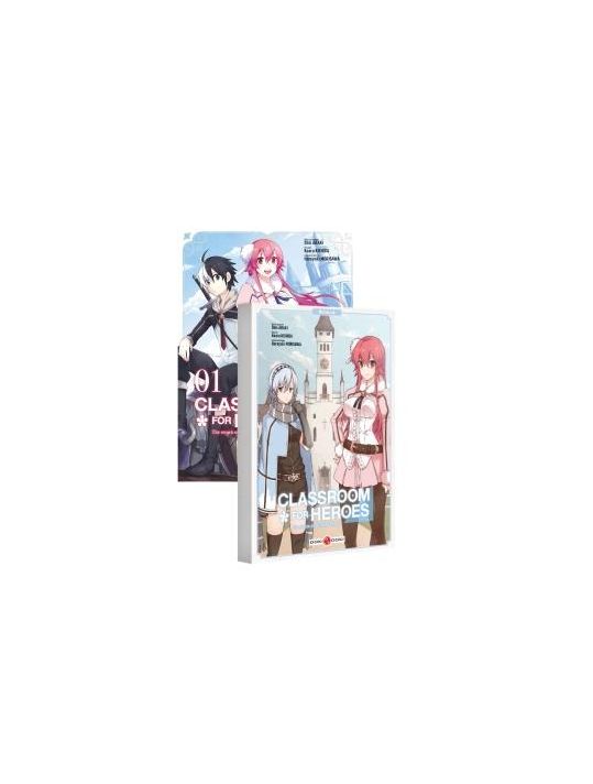Classroom for heroes tome 1 + carnet offert main product photo