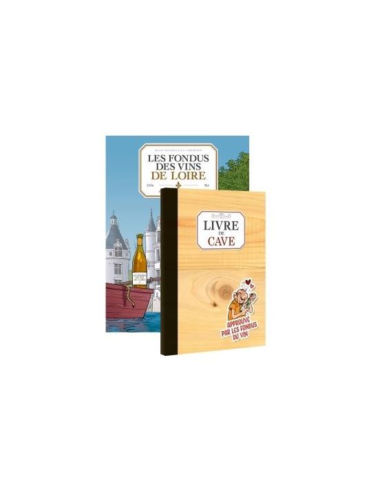 Les fondus du vin - Loire + livre de cave offert main product photo