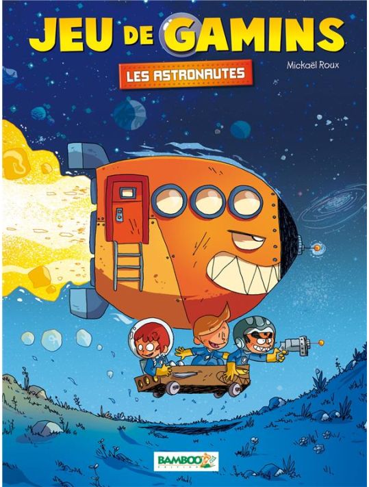 Jeu de gamins tome 4 + Poster 1er pas sur la lune offert main product photo