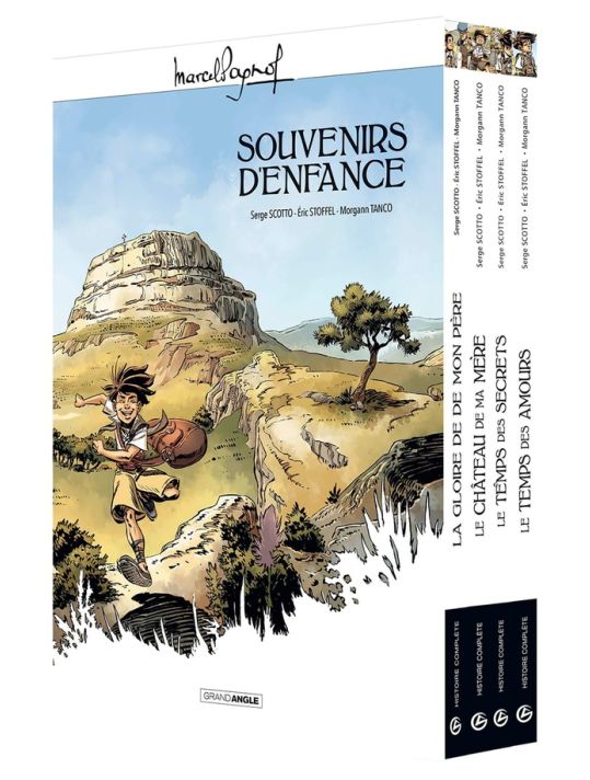 Marce Pagnol en BD - coffret main product photo