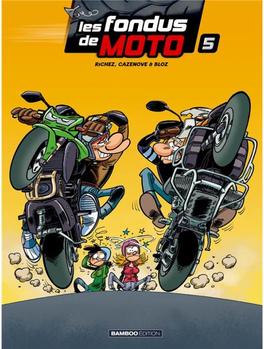 Les fondus de moto (top humour) tome 5 main product photo