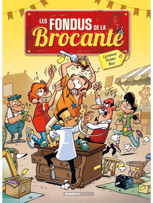 Les fondus de la brocante tome 1 main product photo