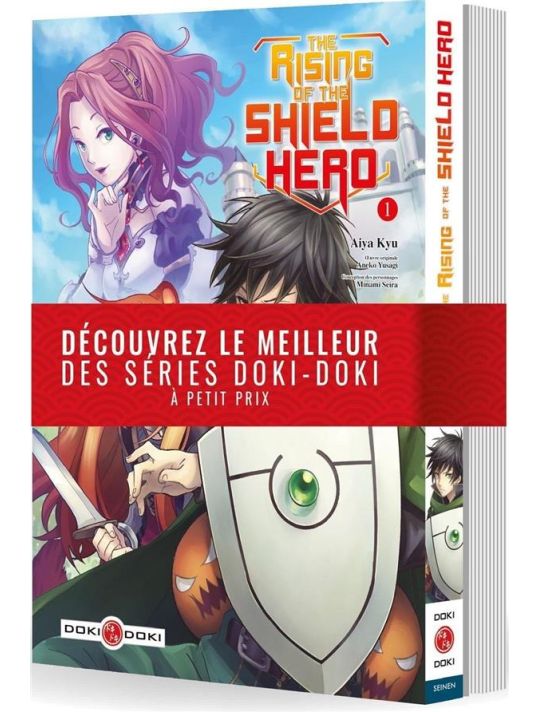 The rising of the shield hero - pack tomes 1 et 2 main product photo