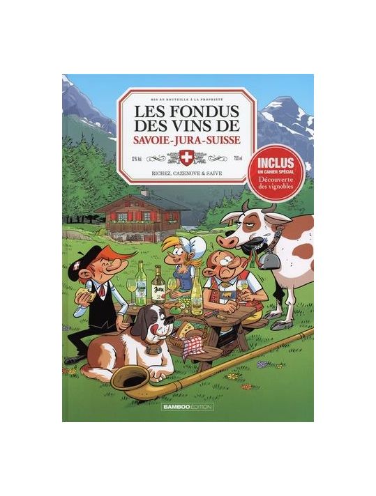 Les fondus du vin - Jura Savoie Suisse - Mets 2020 main product photo