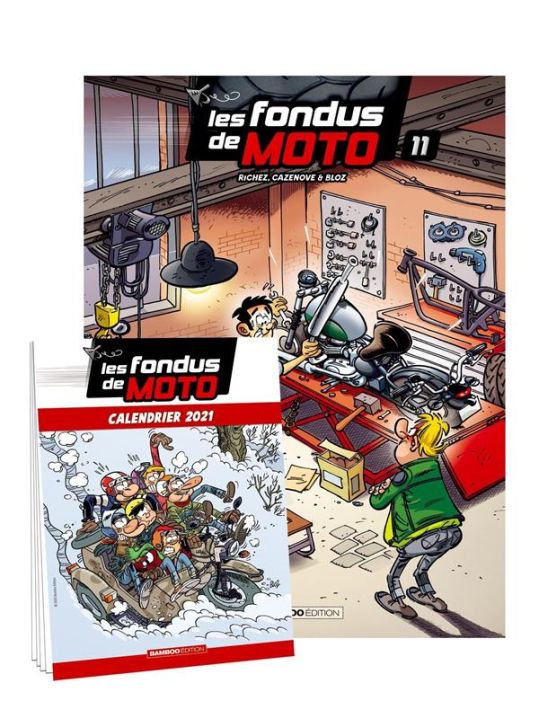 Les fondus de moto tome 11 + calendrier 2021 offert main product photo