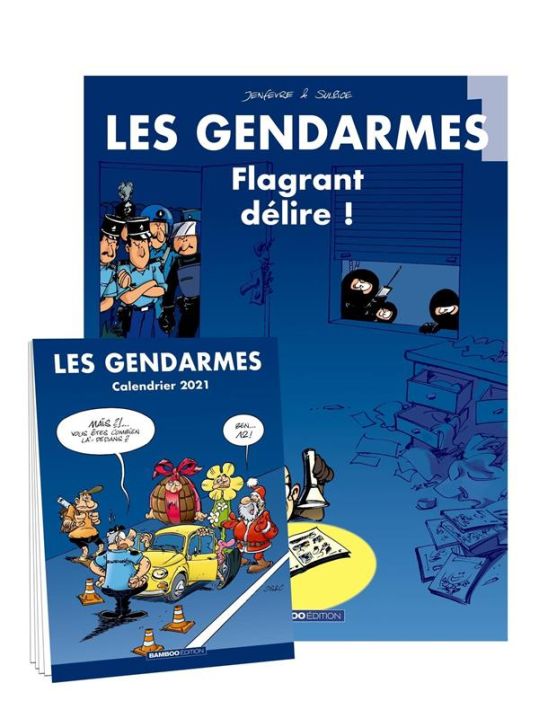 Les gendarmes tome 1 + calendrier 2021 offert main product photo