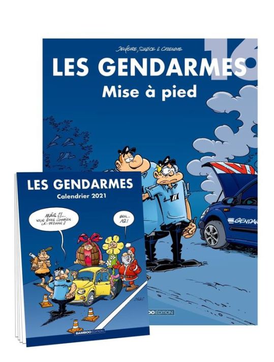 Les gendarmes tome 16 + calendrier 2021 offert main product photo