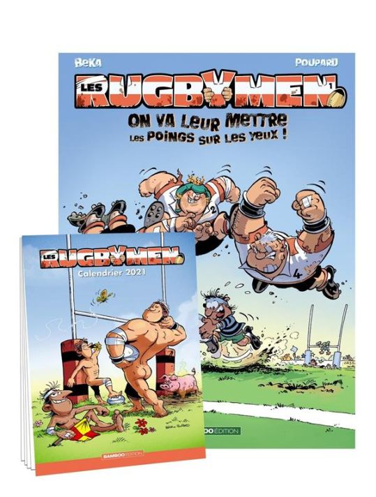 Les rugbymen tome 1 + calendrier 2021 offert main product photo