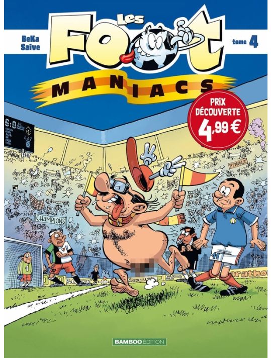 Les Foot Maniacs (top humour) tome 4 main product photo