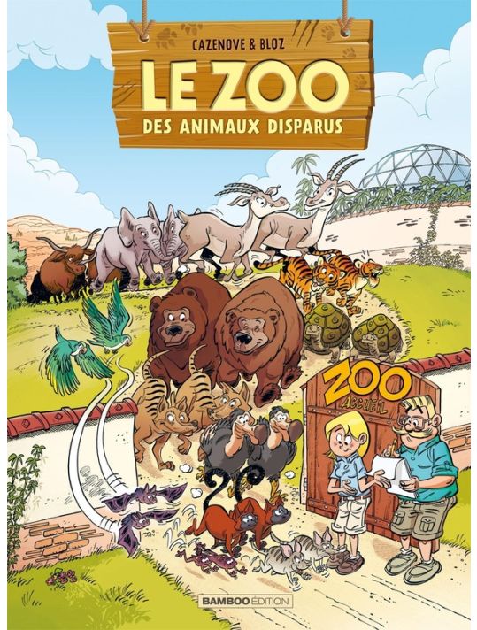 Le zoo des animaux disparus tome 2 main product photo