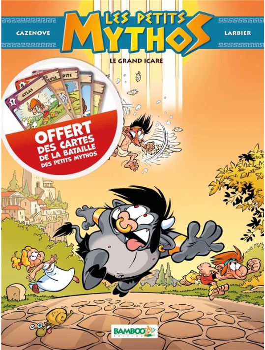 Les petits mythos tome 2 (+ jeu de cartes offert - le grand Icare) main product photo