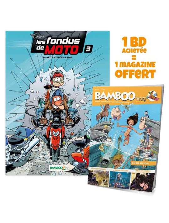 Les Fondus De Moto Tome 3 main product photo