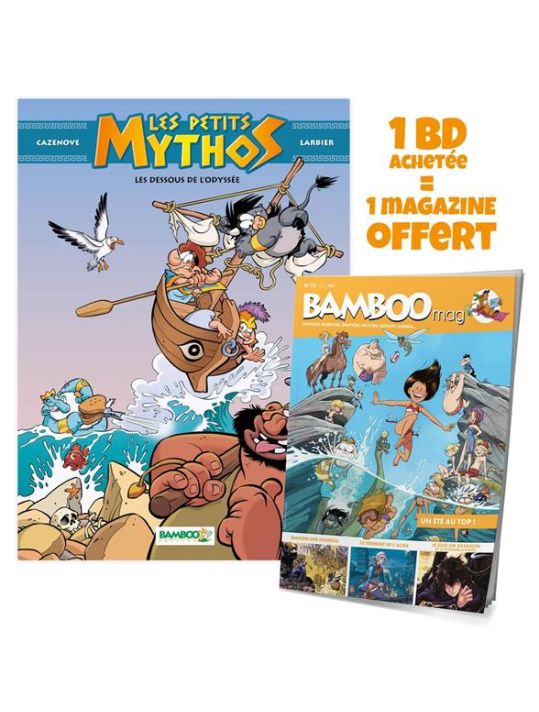 Les Petits Mythos Tome 6 - Les Dessous De L'odyssée main product photo