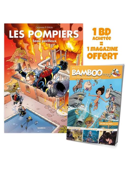 Les Pompiers Tome 19 - Seau Perilleux main product photo