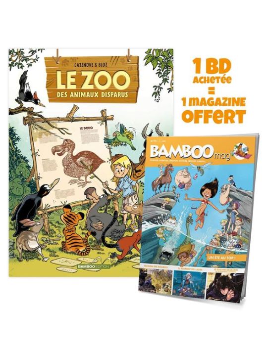Le Zoo Des Animaux Disparus Tome 1 main product photo