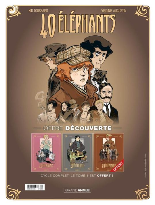 40 éléphants - pack tomes 1 à 3 main product photo