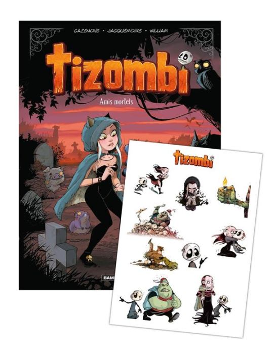 Tizombi tome 3 + stickers offerts main product photo